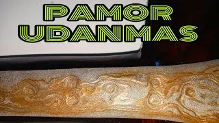 KERIS PUSAKA LANGKA BERPAMOR WARNA EMAS ‼️