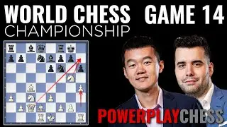 World Chess Championship 2023 | Ian Nepomniachtchi vs Ding Liren | Game 14