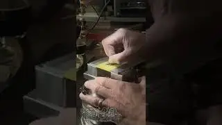Hand Engraving  - Kris Barnett Guitar tuners.