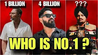 TOP 10 HIPHOP ARTIST - WITH TOTAL YOUTUBE VIEWS ? 😱🔥