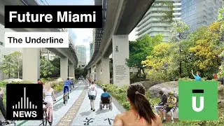 Future Miami - The Underline, a Linear Park and Urban Trail