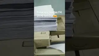 fotocopy kertas F4 2000 lembar dalam 1 jam