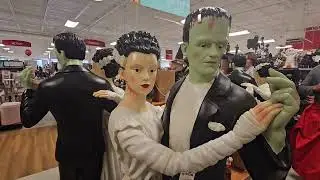 TJMaxx 2024 Cute Halloween Decor. Life size Frankenstien and his Bride
