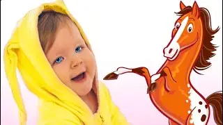 Лиза и папа учат звуки животных и как они выглядят