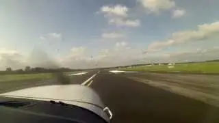 VFR flight from Aarhus (EKAH) to Groningen / Eelde (EHGG)
