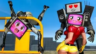 NEW SIREN MAN MECHA BOSS VS ALL SKIBIDI TOILET BOSSES In Garry's Mod!