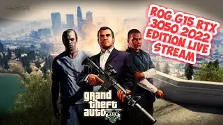 ROG G15 RTX 3050 95 Watt 2022 - GTA V with MSI Afterburner