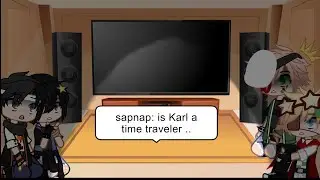Some of the dream smp characters react to Karl // plus: ??? //extremely lazy✨🐝