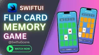 🃏 Flip Card Memory Master - A Fun SwiftUI Game! 🚀