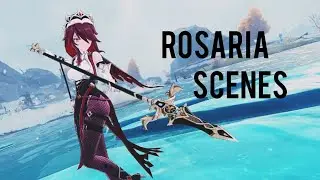 Rosaria Scenepack | Genshin Impact 1080p