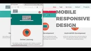 Complete Mobile Responsive Website Design HTML5 CSS3 notepad Urdu/hindi