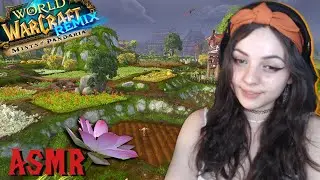 ASMR WoW exploring Valley of the Four Winds in MoP Remix ~ soft spoken, in-game ambience & music