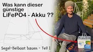 Wir bauen ein Elektro-Beiboot !! ⛵️ Redodo Batterie Test