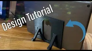 Designing an IPad Stand