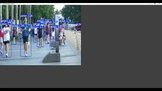 Real-Time People Counting Using YOLOv8 | AI + Computer Vision Demo