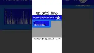 tutorial time (80s edition)
