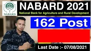 NABARD Recruitment 2021-Apply Online 162 Grade A & B Officer Vacancy