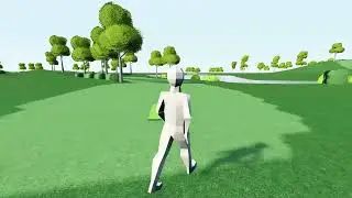lowpoly_ukko learns to walk