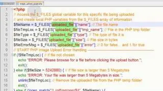 04. Build a PHP File Upload Application Enable Working With Images On the Fly