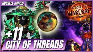 Brewmaster Monk & PUGS steamroll a Mythic+ City of Threads +11