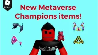 New Metaverse Champions Items!