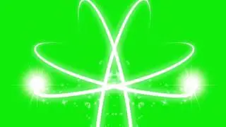 Speed lines green screen