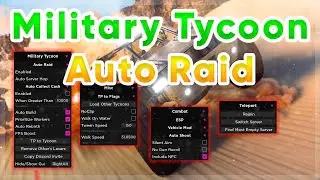 Military Tycoon AutoRaid/Build Script | Pastebin