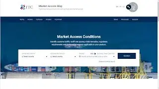 Market Access Map Home Page