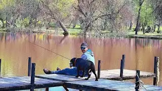 Reportaza ~ Ribolov & Uzivanje vo Gradski Park Skopje 08.04.2023 #adventure #nature #fishing