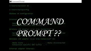 What is Command Prompt??