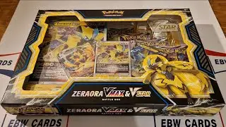 Pokémon Zeraora VMAX & VSTAR Battle Box Opening!