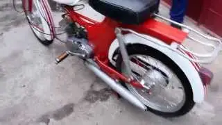 Мопед РИГА-12 (Moped RIGA-12) 1976 год.