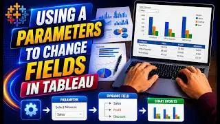 Using a parameters to change Fields in Tableau