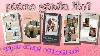 HOW I EDIT MY FACEBOOK STORY USING CANVA APPLICATION || TUTORIAL || DREAL