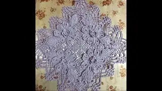 СРОЧНО!!! ПРОСТО!!! ОЧЕНЬ ЛЕГКО И КРАСИВО. Салфетка Незабудка. Часть № 1 Основа.
