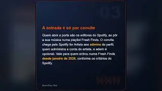 Fresh Finds Forward: o programa do Spotify sem inscrição e o pitch que abre a porta