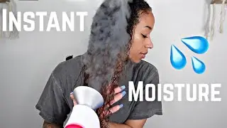 THIS IS BETTER THAN DEEP CONDITIONING | NATURAL HAIR STEAM TREATMENT