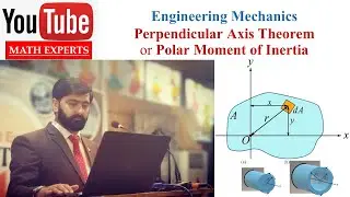 Theorem of Perpendicular Axis ! What is polar Moment of Inertia ! Moment of Inertia