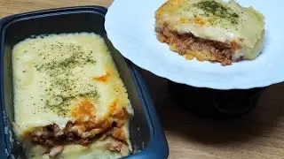 Pastel de Patata 🥔 y carne 🥩 con AMC, TM5 y Tupperware