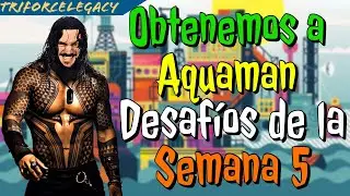 COMO OBTENER A AQUAMAN EN FORTNITE | TODAS LAS MISIONES DE LA SEMANA 5