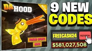 🎁🎄MARCH UPDATE🎄🎁DA HOOD CODES IN MARCH 2025 || ROBLOX DA HOOD CODES | CRAZY GAMER