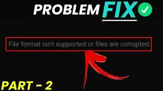 How to solve File Format isn't supported or Files R corrupted Problem in all Redmi phones 2022 march