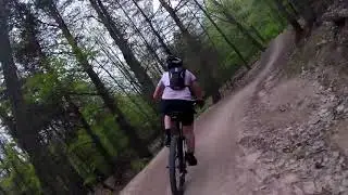Avalanche Mountain, Boyne City Mi.  Flow trail