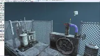 Unreal Engine Primer - Realistically dressing a level - 005 building detailed systems
