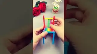 CARA MEMBUAT MINIATUR KURSI 