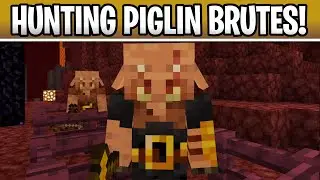 Minecraft 1.16 How Many Piglin Brutes Can We Defeat???
