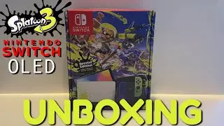 Splatoon 3 Nintendo Switch OLED Unboxing!