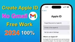 Create Apple ID 2024 Without Gmail Free Work 100% on Computer