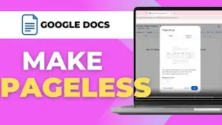 How To Make Google Docs One Long Page   Make Pageless