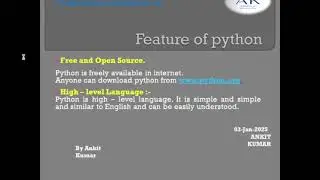 Features of Python
